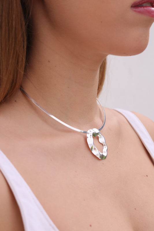 Choker Oásis Prata